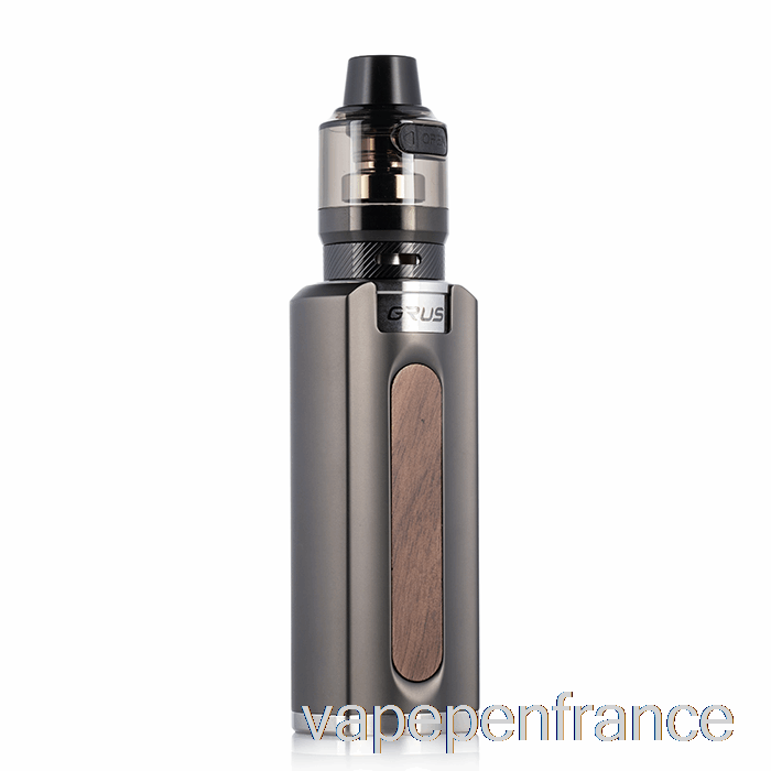 Perdu Vape Grus 100w Kit De Démarrage Gunmetal / Stylo Vape En Bois De Noyer